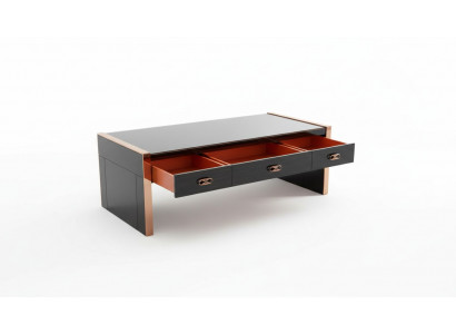 Kantoortafel Hout Bruin Tafel Kantoor Moderne Ontwerpmeubels Luxe