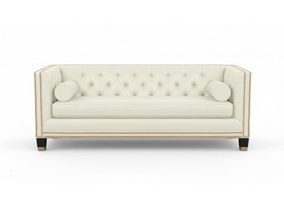 Beige Chesterfield Sofa Meubels Leer Woonkamer Modern Design Banken Sofas Nieuw