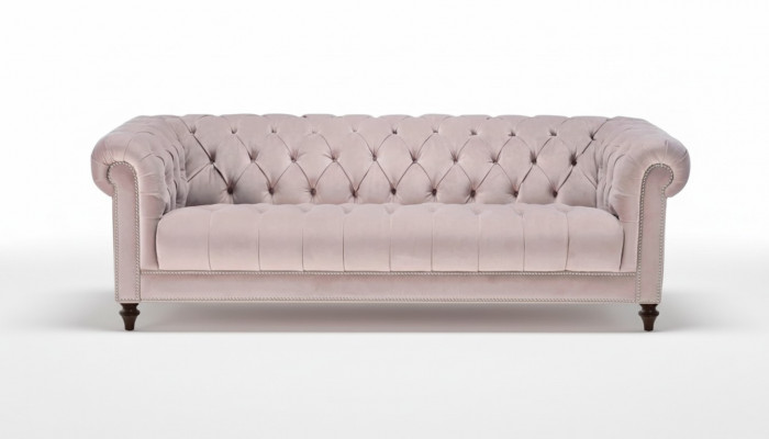 Chesterfield Oudroze Nieuw Driepersoons Stoffen Design Bankstellen Gestoffeerde Bank Banken