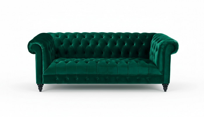 Chesterfield Turkoois Bank Luxe Beklede Meubels Bank met Knopen Driezitter Fluweel Chesterfield Turkoois Bank Luxe Beklede Meubels Bank met Knopen Driezitter Fluweel