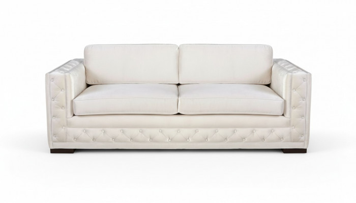 Weiß Chesterfield Modern Design Banken Stoff Bank Nieuwe Creatieve Meubels 3 Zits