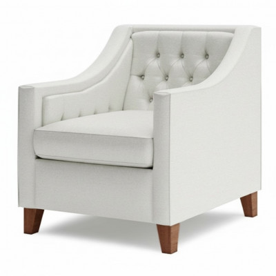 Fauteuil textiel stof wit creatief meubilair Nieuwe loft woonkamer modern