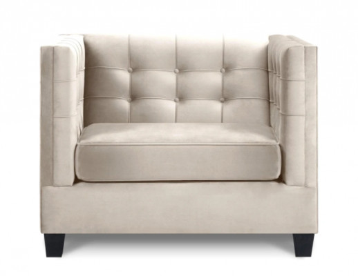 Fauteuil Textiel Stof loft Grijs Creatief Meubilair Nieuw Modern Woonkamer