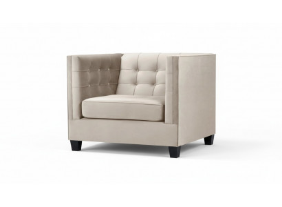 Fauteuil Textiel Stof loft Grijs Creatief Meubilair Nieuw Modern Woonkamer
