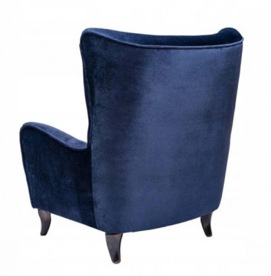 Fauteuil Textiel Chesterfield fluweel meubels woonkamer moderne banken blauw.