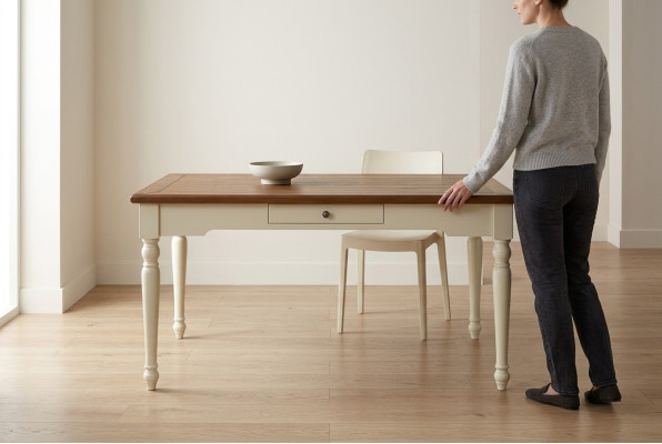 Tafel Eettafel Houten tafel xxl Vergadertafel Eetkamertafels Hout Landhuisstijl