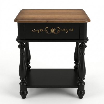 Ontwerper nachtkastje console luxe nachtkastjes bijzettafel lederen consoles hout nieuw