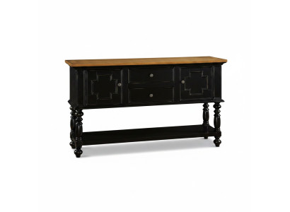 Ladenkast Dressoir Console Houten kast Kapstok Dressoir Designmeubels Zwart