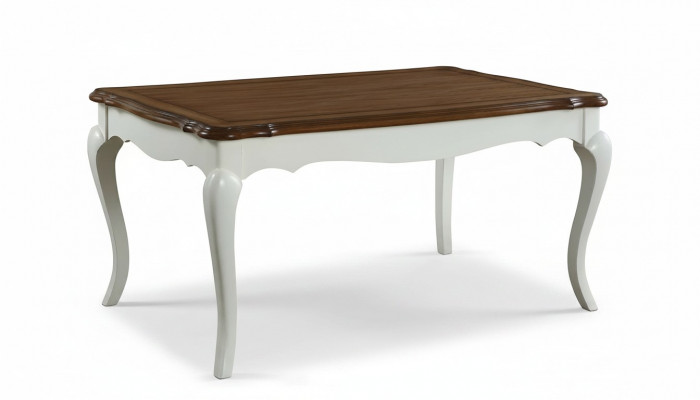 Klassieke eettafel Echt hout Eetkamer meubels Tafel Landelijke stijl Tafels Nieuw