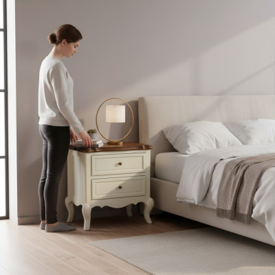 Nachtkastje Nachtconsole Design Bijzettafel Slaapkamer Tafel Nachtkastjes Nieuw
