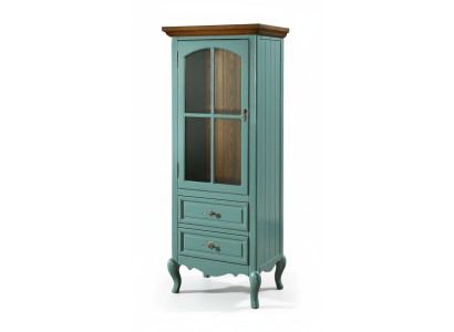 Vitrine dressoir glazen kast commode hoge kasten echte houten meubels dressoirs