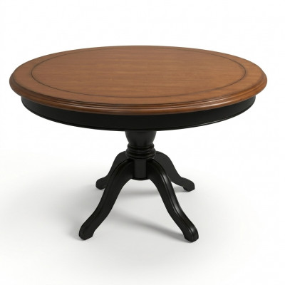 Eettafel rond 122 cm massief hout Eettafel Keukentafel tafel Echt hout Nieuw