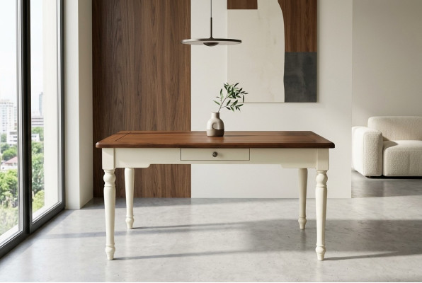 Stille eettafel tafel echt hout klassieke designer tafels Amerikaanse meubels