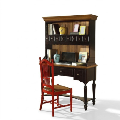 Kantoorinrichting Bureau Computermeubels Kantoor Houten meubilair Tafels Stoel 2-delig.