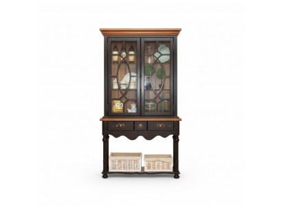 Kast Bar Drankkast Vitrine Woonkamer Designrek Meubels Glazen kast Nieuw
