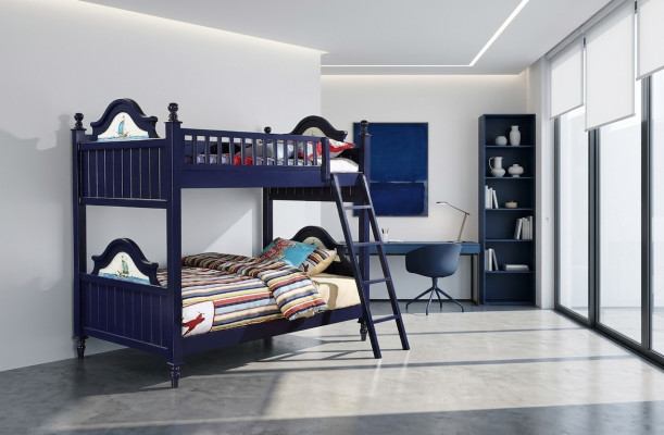 Klassiek stapelbed kinderbed bedden kinderkamer bed hoogslaper.