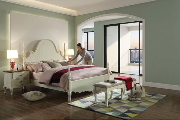 Bed Luxe Bed Luxe Slaapkamer Design Bedden Textiel Hout Bedframe Nieuw