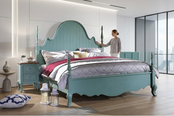 Amerikaanse tweepersoonsbedden luxe slaapkamer designer tweepersoonsbedden 180x200 nieuw