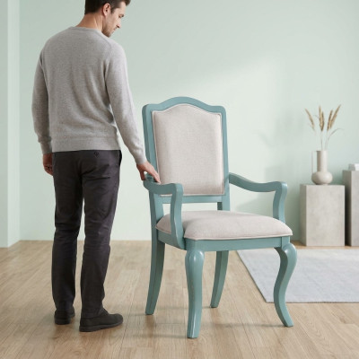 Landhuis ontwerper stoel luxe fauteuil gestoffeerde stoelen fauteuils woon- en eetkamer