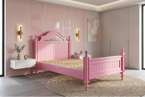 Bedbekleding Design Luxe Dubbele Hotelbedden Slaapkamer Hout 120x200cm Nieuw