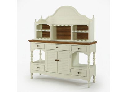 Klassieke houten dressoir landhuisstijl meubelkast commode dressoirs.