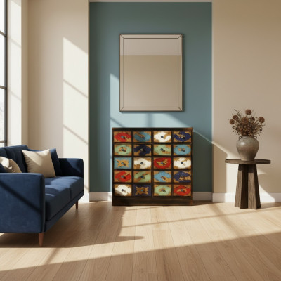 Klassiek dressoir Ladenkast Ladekast kast Apothekerskast