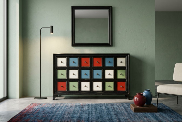 Kast Ladekast dressoir meubels kast houten plank apotheek