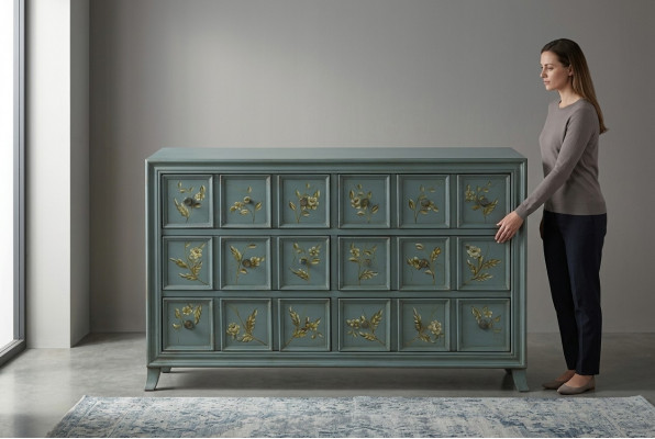 Kommode Sideboard Kommoden Sideboards 18 Schubladen Apotheken Schrank Schränke --> Dressoir Sideboard Commodes Sideboards 18 laden Apotheekkast Kasten