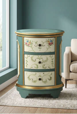 Nachtkastje Nachtkastje Ladenkast Console Bijzettafel Luxe bijzettafel Tafel Nieuw