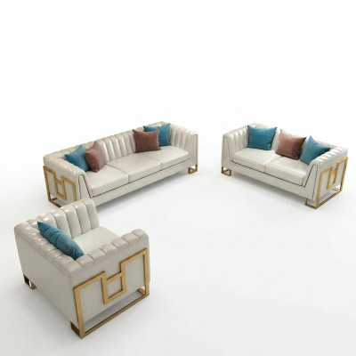 Sofa set 3+2+1 zits woonlandschap bank bank beklede set banken