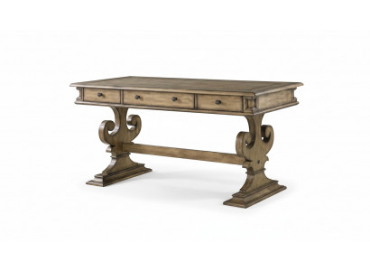 Tafel Bureau Tafel Werktafel Chef Kantoor Meubels CEO Bruin Nieuw