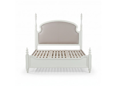 Luxe slaapkamer bed gestoffeerd design 180x200cm hotel tweepersoonsbed textiel nieuw.