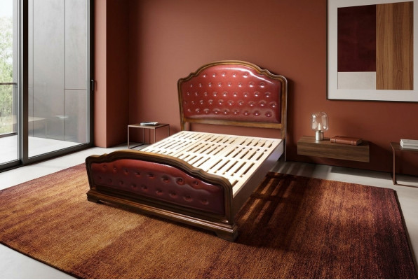 Bedopzet Luxe Ontwerp Dubbele Hotelbedden Slaapkamer Lederen 180x200cm