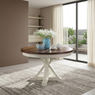 Eettafel Houten Tafels Woon- Eetkamer Tafel Massief Hout 122x77cm Massieve Eettafels