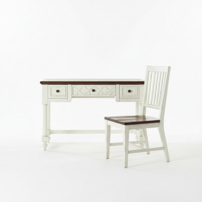 Tafel Bureau Houten tafel Computertafel Massief houten bureautafel Kantoormeubilair Tafels