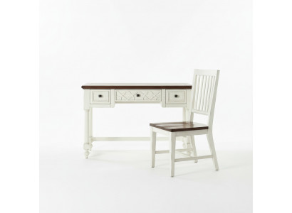 Tafel Bureau Houten tafel Computertafel Massief houten bureautafel Kantoormeubilair Tafels
