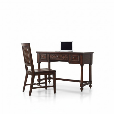Tafel Bureau Houten tafel Computertafel Massief houten bureau Kantoormeubilair Tafels