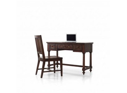 Tafel Bureau Houten tafel Computertafel Massief houten bureau Kantoormeubilair Tafels