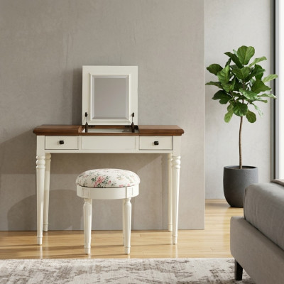 Vanity Mirror Luxury Console Dresser Bedroom Console Table Wood New