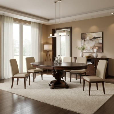 Eettafel Houten Tafel Massief Houten Meubels Vergadertafel Nieuw