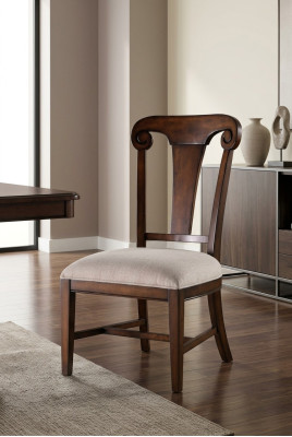 Luxe Design Zitstoel Stoelen Zitting Eetkamer Hout Textiel Fauteuil Massief Hout Nieuw