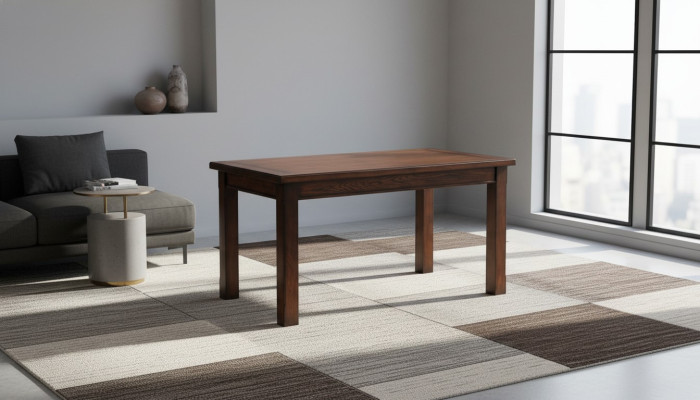 Eettafel Hout Woon Eetkamer Tafel 140x80cm Eettafels Massief Echt Hout Tafels