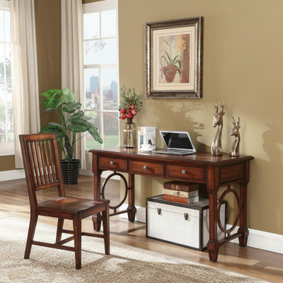 Kantoormeubilair complete set thuiskantoor werkkamer bureau kast