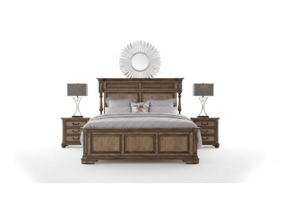 Landhuis designer meubels bed dubbele slaapkamer 180x200cm bedden Gründerzeit.
