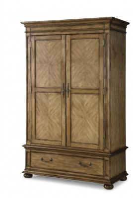 Ontwerper slaapkamer kast glazen kasten muur kleding luxe houten landhuis