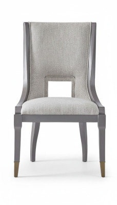 Klassieke stoel moderne stijl fauteuil lounge club zitkussen ontwerp hout textiel