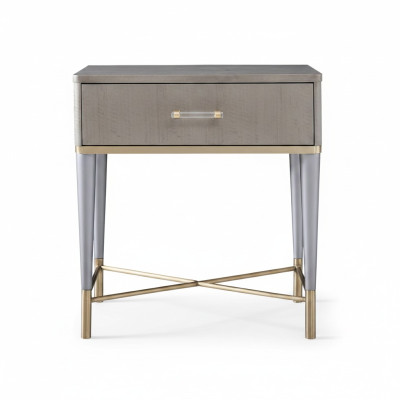 Nachttisch Console Bijzettafel Slaapkamer Metalen Consoles Glanzende Tafels