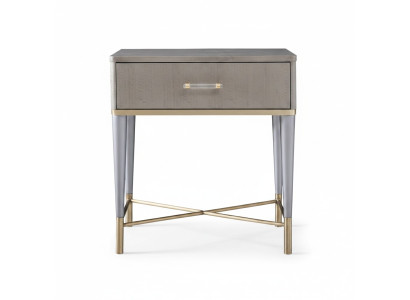 Nachttisch Console Bijzettafel Slaapkamer Metalen Consoles Glanzende Tafels