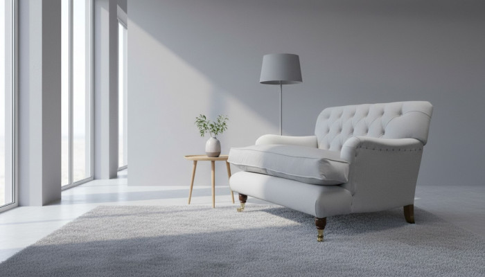 Chesterfield fauteuil televisie ontwerp gestoffeerde bank Chesterfield textiel Nieuw