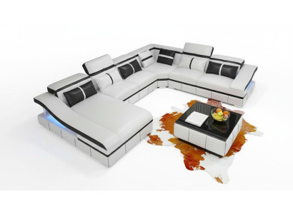 Luxury Corner Sofa U-Shaped Living Landscape Sofa Couch Upholstered Suite Modern Sofas New